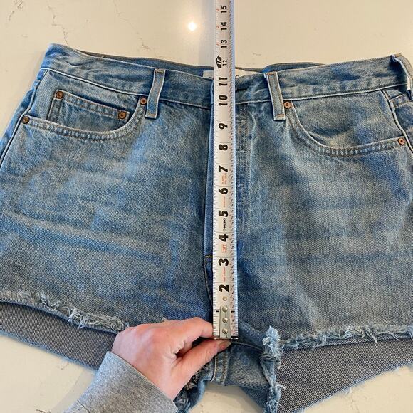 Denim Forum the ex-boyfriend hi-rise denim‎ shorts size 29 - Picture 10 of 12